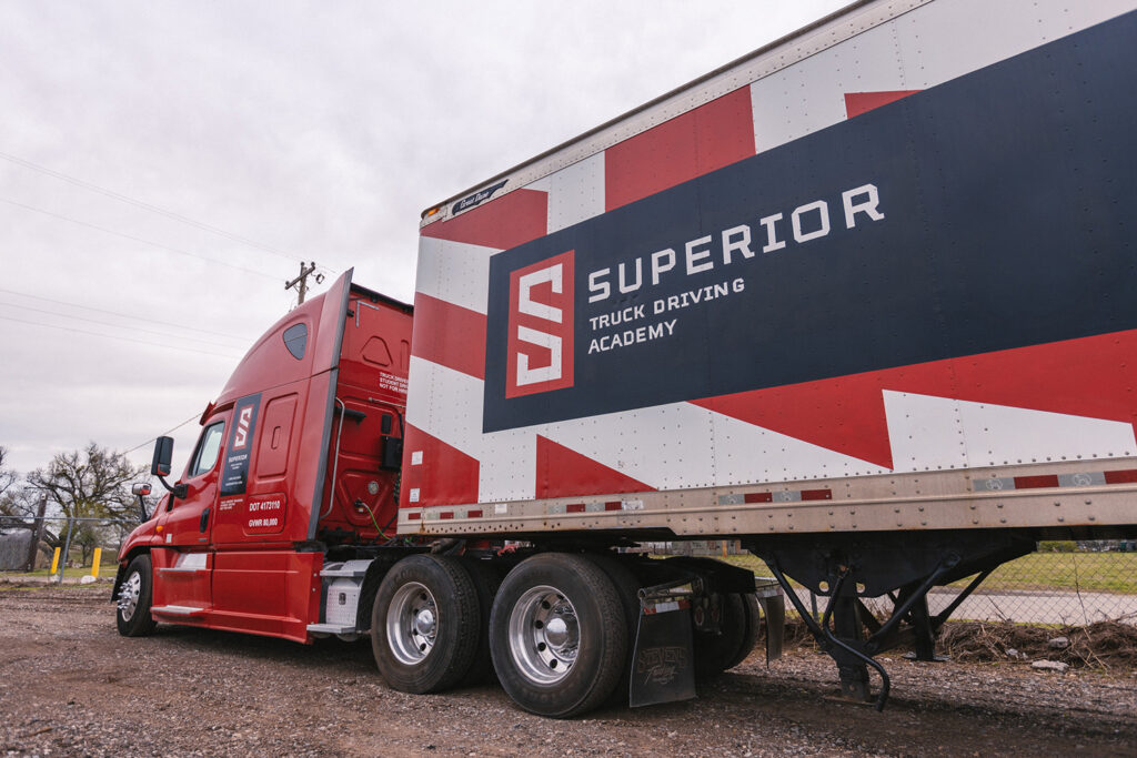 Superior Truck Driving Academy Test Truck